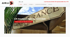 Desktop Screenshot of liainsurance.com